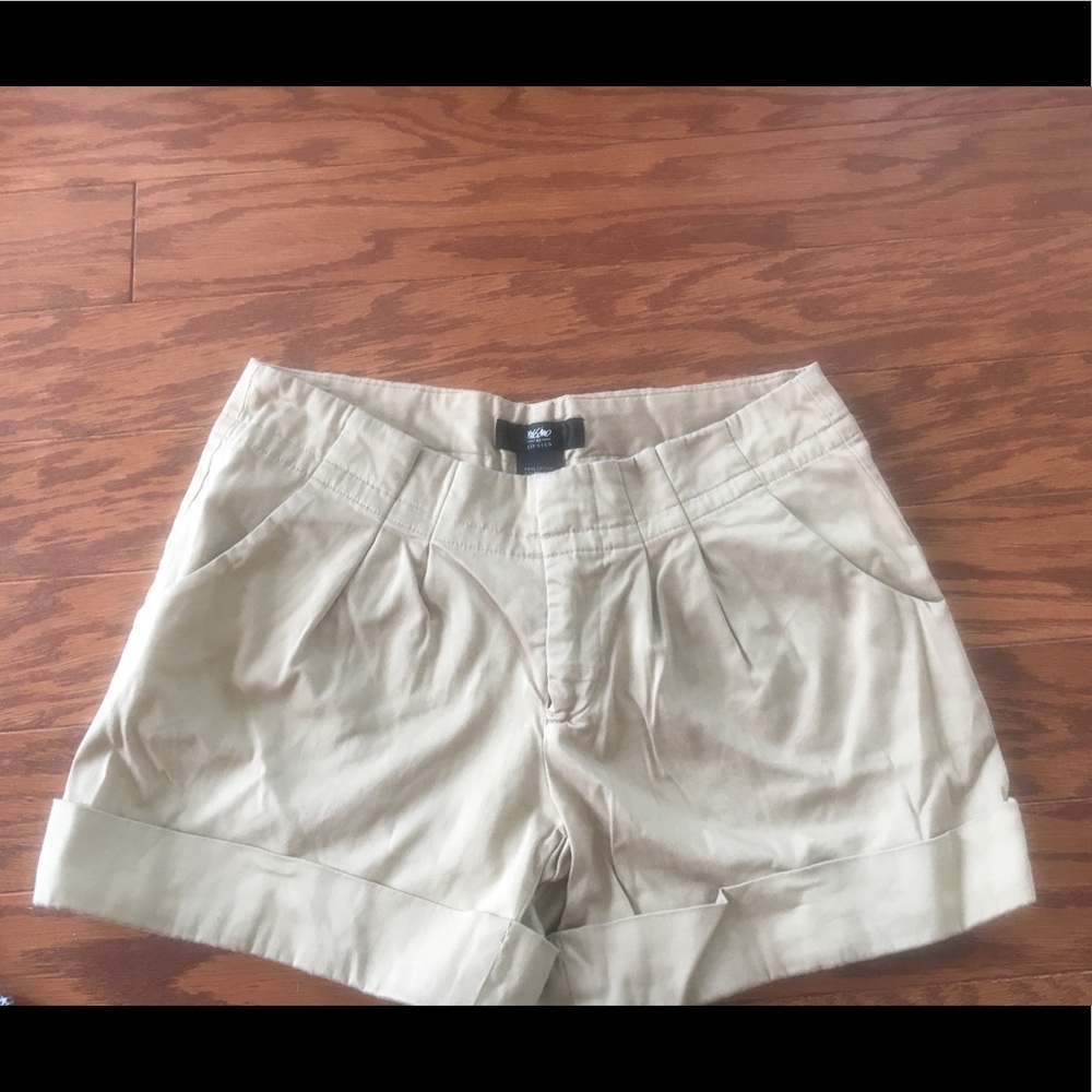 Dark khaki shorts